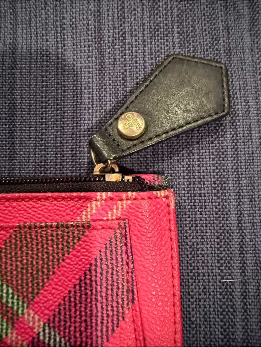 Vivienne Westwood Plaid Derby Wallet - Picture 3 of 7